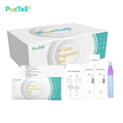 Norovirus Rotavirus U Adenovirus Combo Rapid Test Cassette